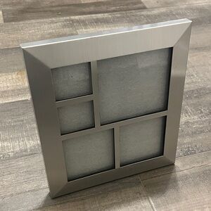 Modern Silver Collage Photo Frame